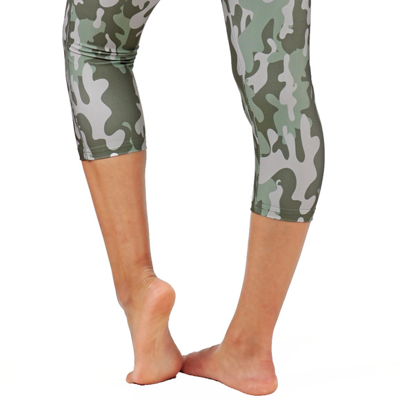 Camo capri leggings high quality - Picture 3 of 7